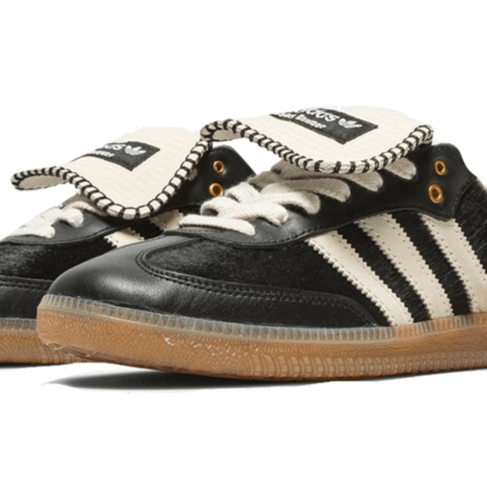 Adidas Black and White Sneakers